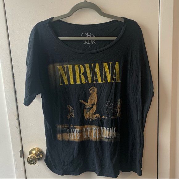 urban outfitters nirvana t shirt